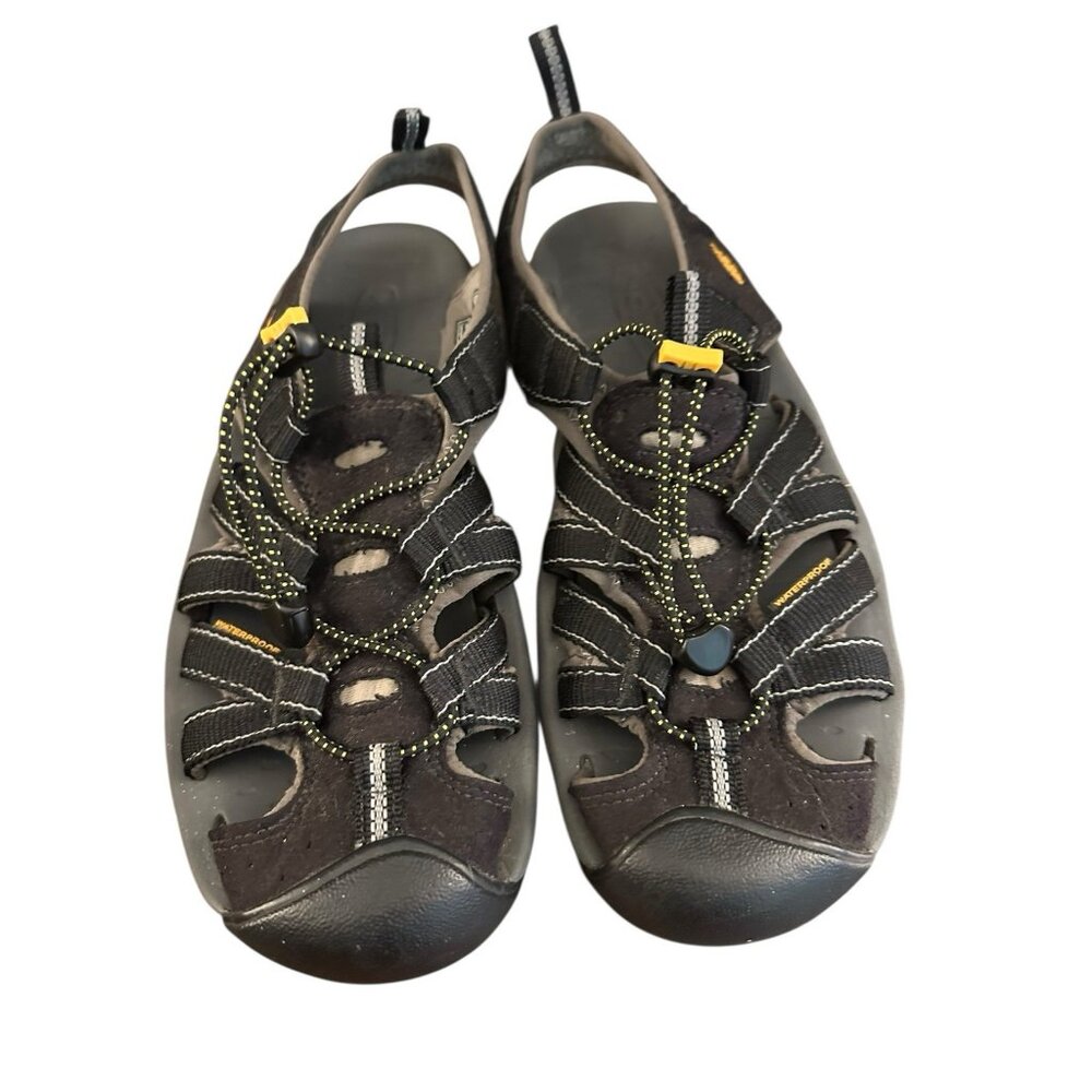 Keen Kanyon Waterproof Adjustable Outdoor Hiking‎ Sandals Mens Size 9 Black - Picture 3 of 10